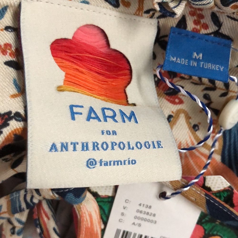 Anthro Farm Rio Bambina Skirt Set Size M - Picture 7 of 9